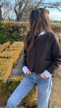Load image into Gallery viewer, Suzanne jacket, dark brown