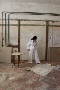 Sol pants, white
