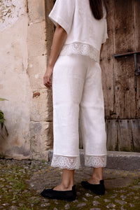Pantalón Luz, off white