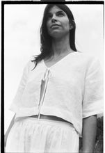Load image into Gallery viewer, Clémence Top, white