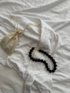 Retro Onyx Necklace