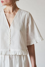 Load image into Gallery viewer, Marguerite top, ivory