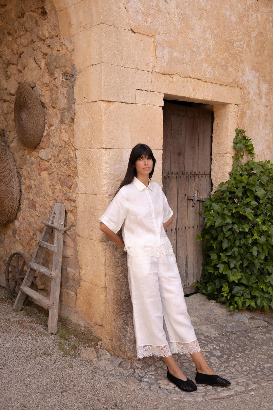 Pantalón Luz, off white