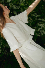 Load image into Gallery viewer, Marguerite top, ivory