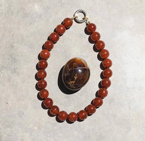 Retro Carnelian Necklace