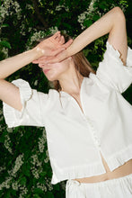 Load image into Gallery viewer, Marguerite top, ivory