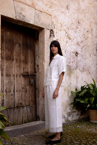 Pantalón Luz, off white