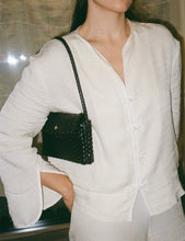 Load image into Gallery viewer, Woven Shoulder Bag - Nero, Mimmi