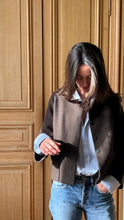 Load image into Gallery viewer, Suzanne jacket, dark brown