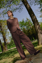 Load image into Gallery viewer, Laure tailored trousers, brown