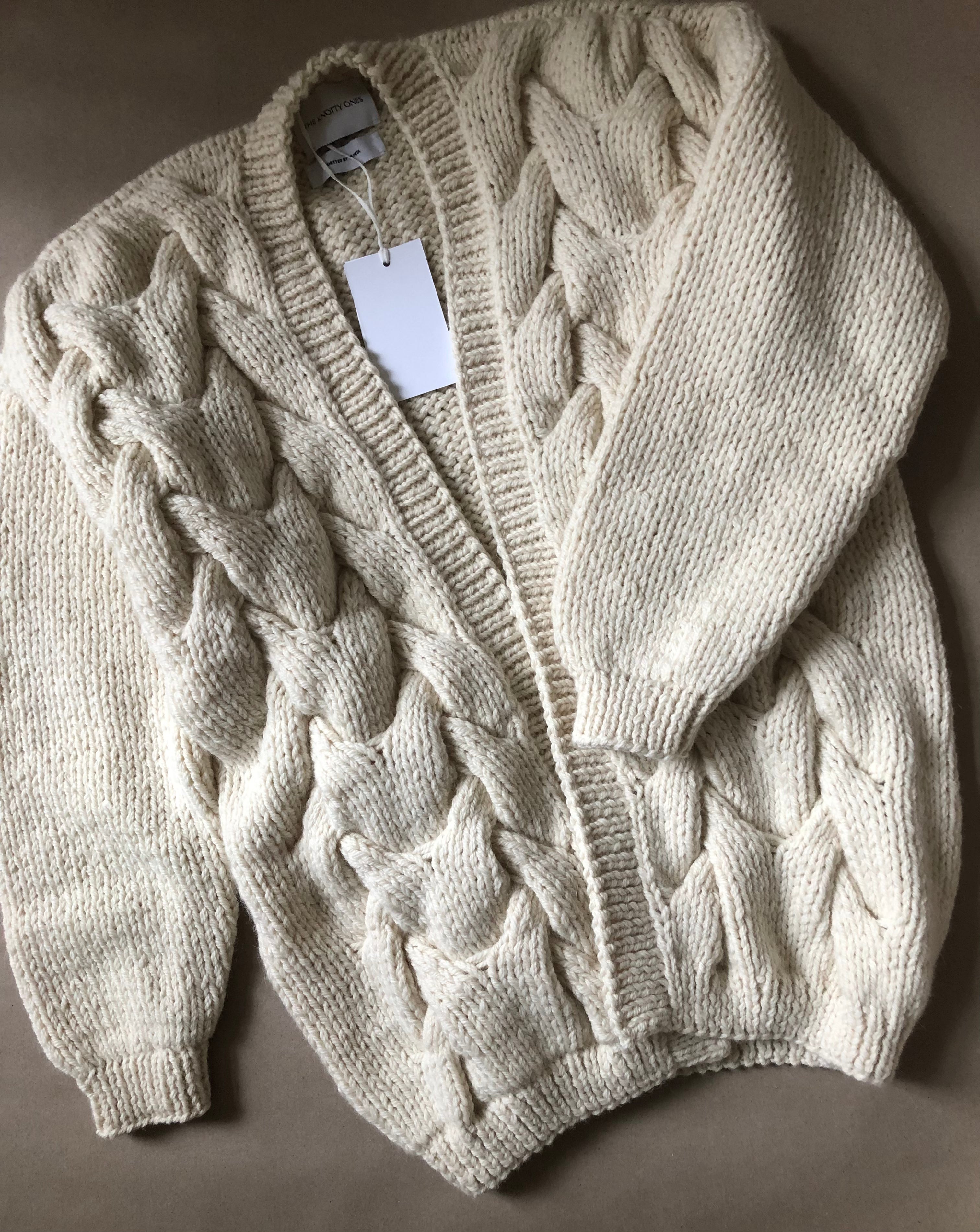 Cardigan Erik oatmeal atelier t