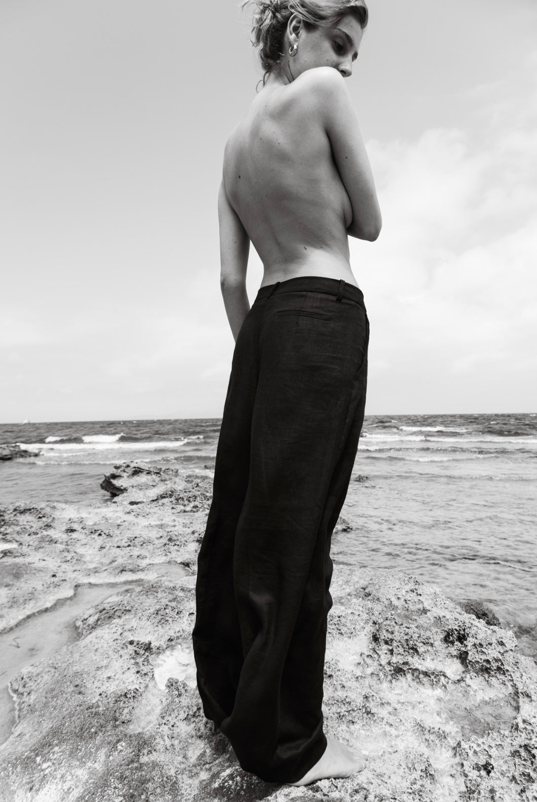 Paloma trousers, black