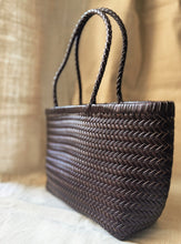 Load image into Gallery viewer, Braided Bag, chocolate