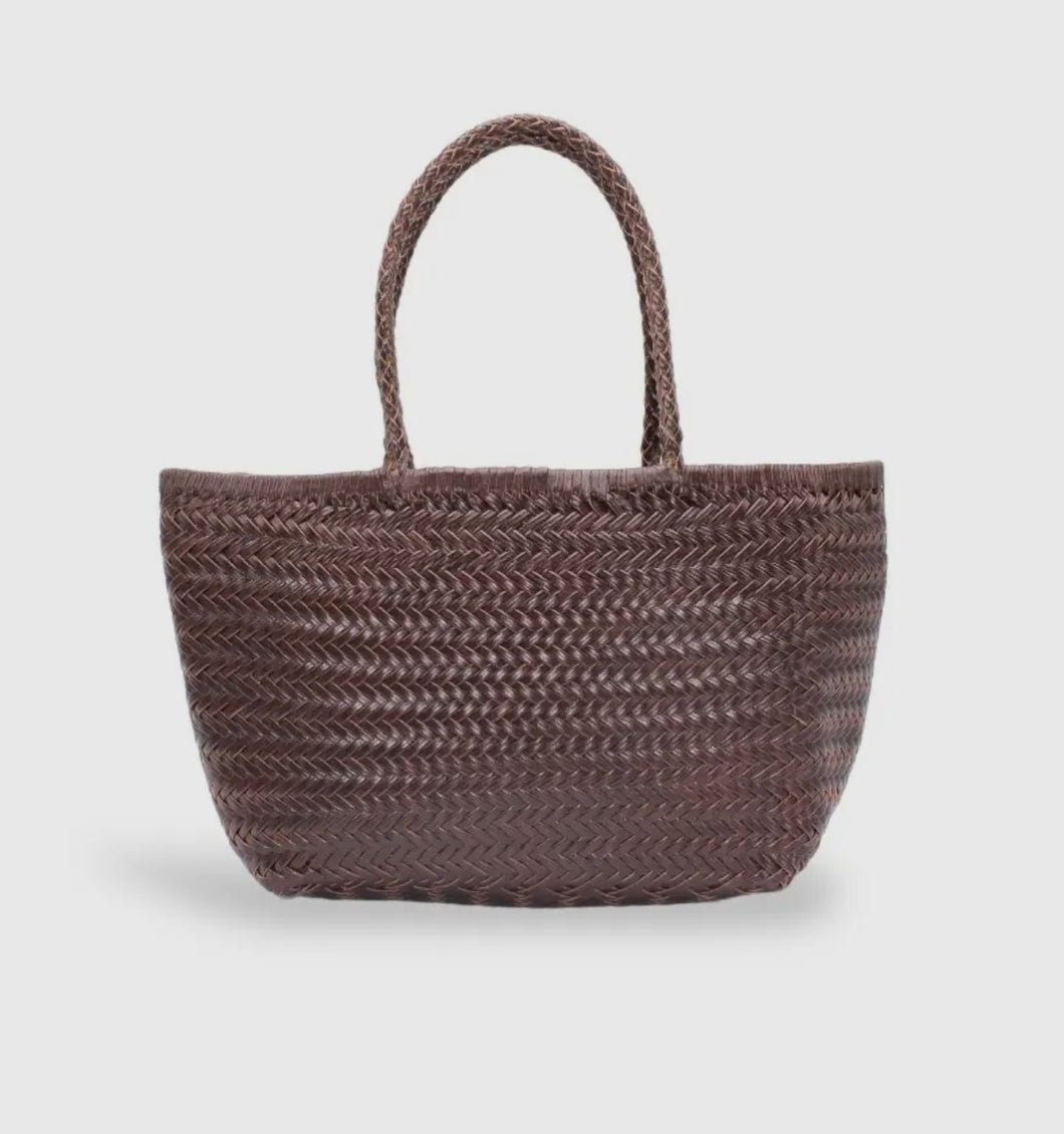 Braided Bag, chocolate