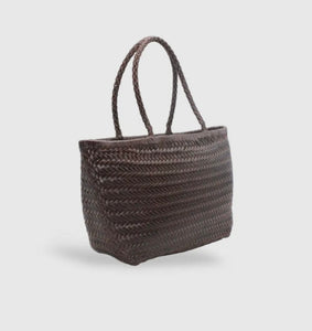 Braided Bag, chocolate