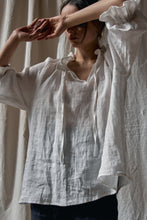 Load image into Gallery viewer, Tunic Shirt Odette, white