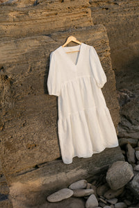 Ophelia Dress, white