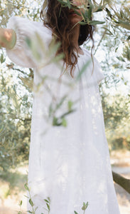 Medea Tunic Dress, white