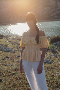 Aurora Top, jasmin yellow